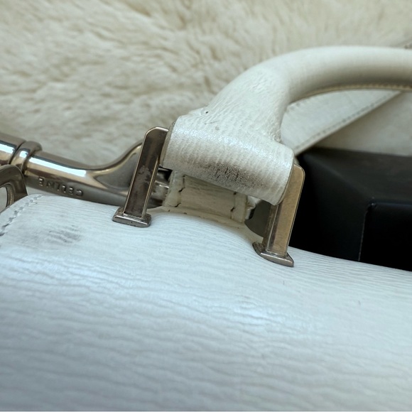Celine Trapeze Leather Handbag Authentic Retail 1950$ - Picture 8 of 13